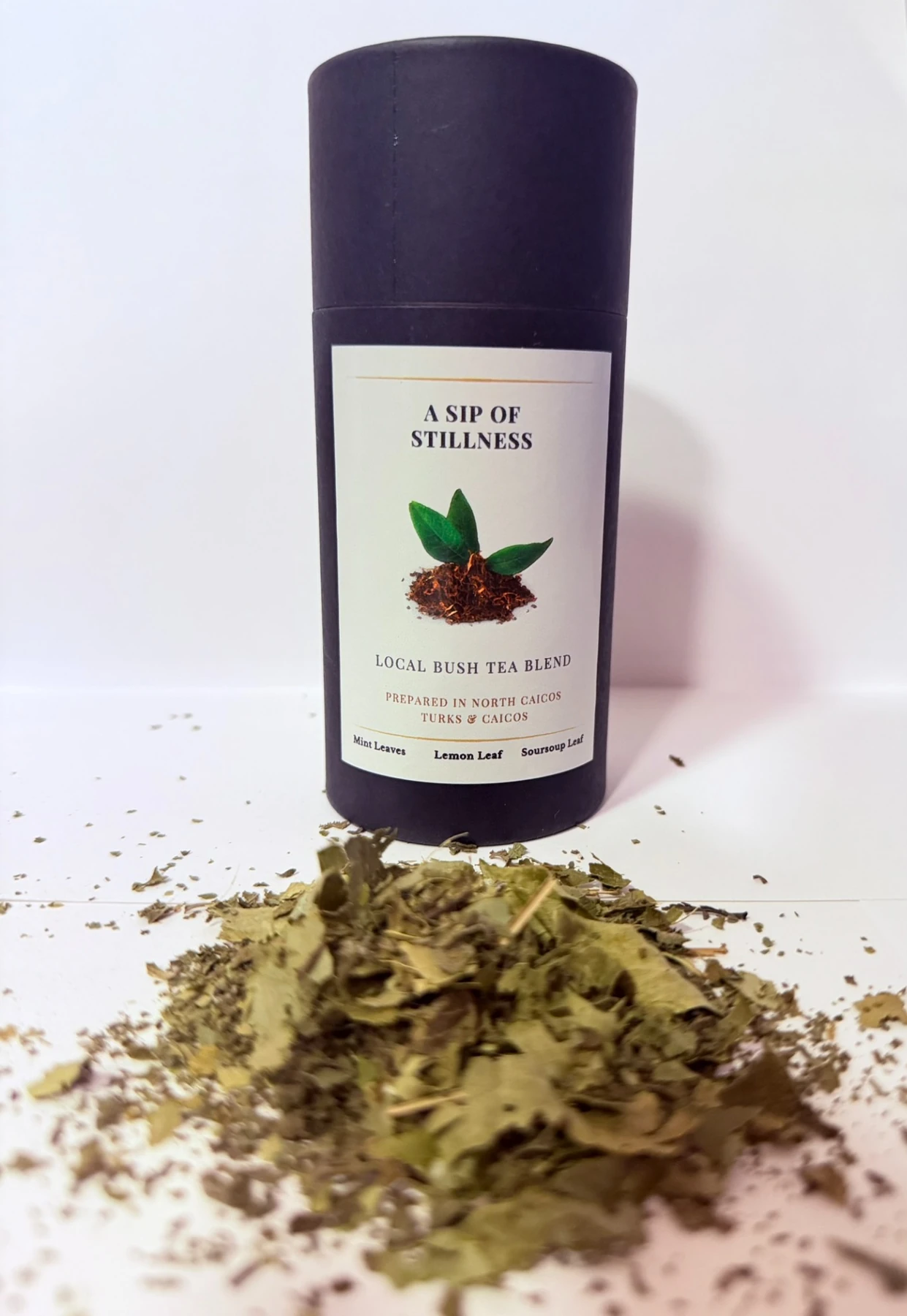 Mystique Atelier Circle local bush tea blend and loose tea leaves